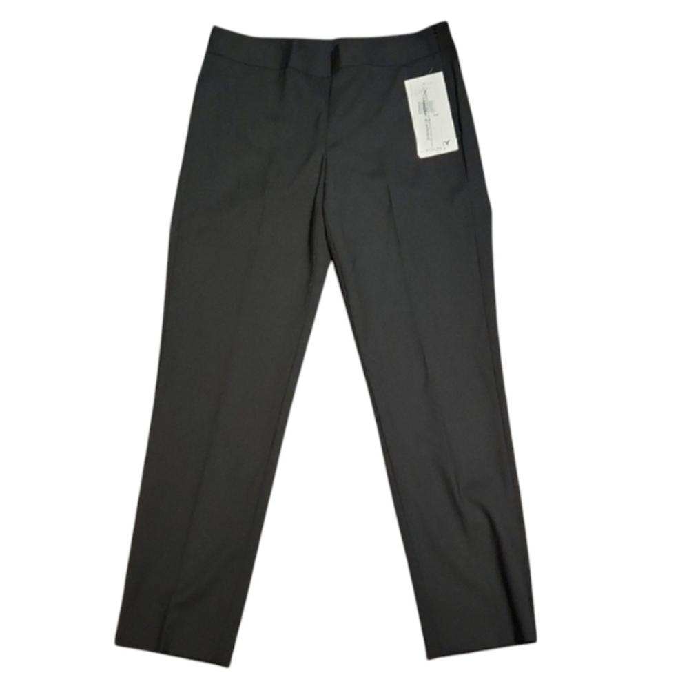 DKNY NWT Perry Black Tailored Cropped Trouser Dress Pants